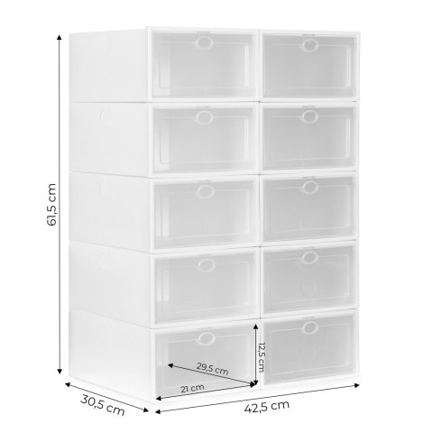 SZAFKA MODUŁOWA NA BUTY ORGANIZER 10 MODUŁÓW MODERNHOME