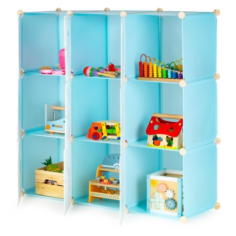 SZAFKA REGAŁ DLA DZIECI MODUŁOWA 9 PÓŁEK DZIECIĘCA