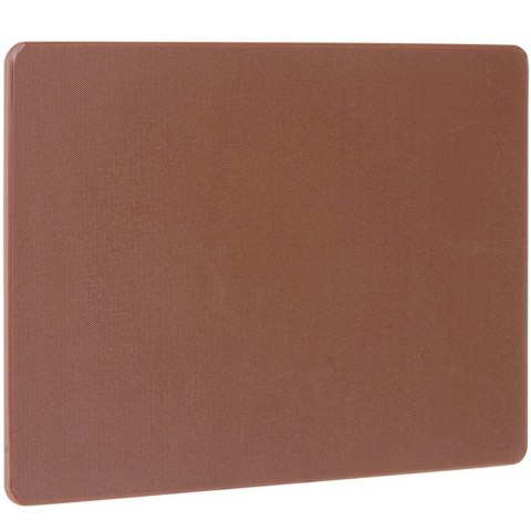 Deska do krojenia HACCP 600x400 mm - brązowa