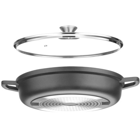 Garnek z pokrywką z powłoką nieprzywierającą 4.3 l 425x332x70 mm