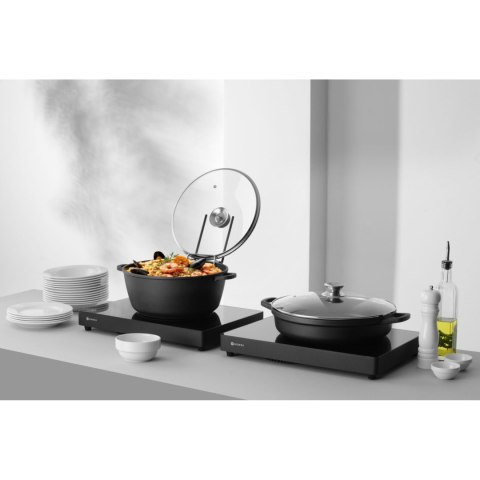 Garnek z pokrywką z powłoką nieprzywierającą 7 l 367x290x122 mm