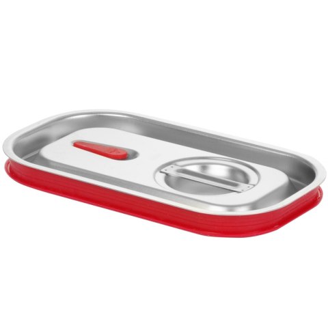 Pokrywka z uszczelką do pojemników GN 1/4 Kitchen Line 265x162 mm