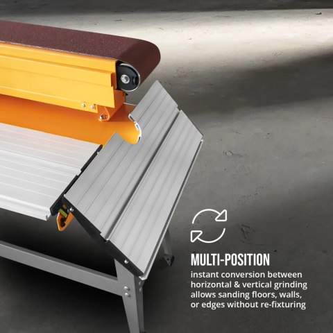 Szlifierka taśmowa stołowa do drewna metalu krawędzi 230 V 1100 W