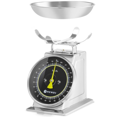 Waga kuchenna analogowa z szalką STAL 5 kg