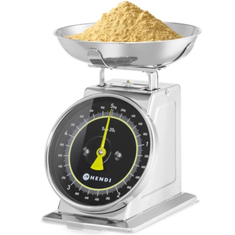 Waga kuchenna analogowa z szalką STAL 5 kg