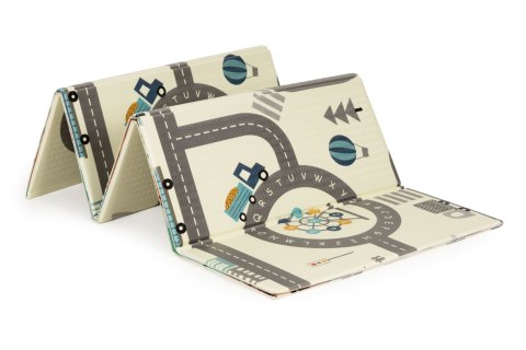 MATA PIANKOWA EDUKACYJNA DWUSTRONNA SKŁADANA DUŻA TORBA ECOTOYS