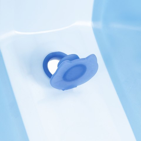 WANIENKA DLA DZIECI WANNA TURYSTYCZNA SKŁADANA ODPŁYW NIEBIESKA ECOTOYS