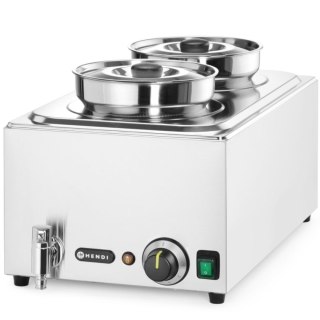 Bemar elektryczny podgrzewacz stacja do zupy z pojemnikami 2 x 4 l 1000 W