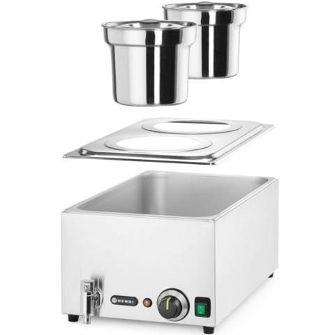Bemar elektryczny podgrzewacz stacja do zupy z pojemnikami 2 x 4 l 1000 W
