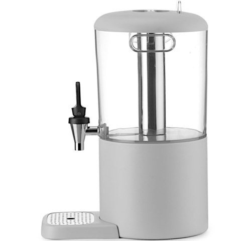 Dyspenser dozownik chłodzący do soków napojów UNIQ 4 l - biały