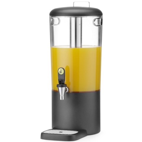 Dyspenser dozownik chłodzący do soków napojów UNIQ 8 l - czarny