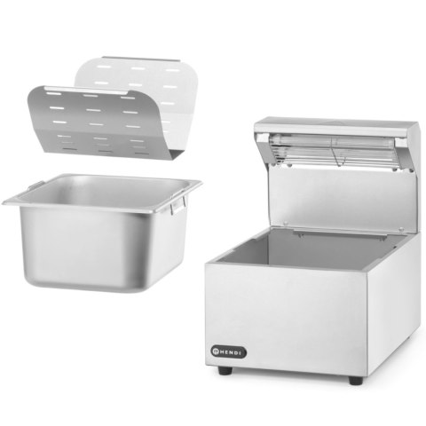 Podgrzewacz do frytek z lampą grzewczą GN 1/2 400 W