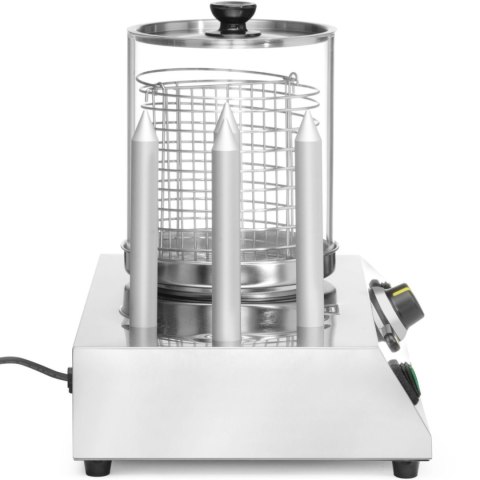Podgrzewacz do hot-dogów bułek parówek 4 szpikulce 550 W