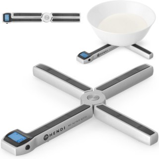 Waga kuchenna gastronomiczna składana do 5 kg LCD