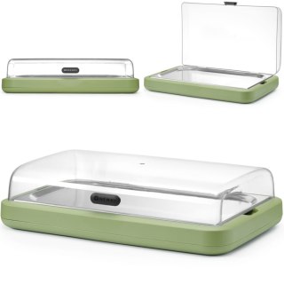 Witrynka ekspozycyjna z wkładem chłodzącym UNIQ GN 1/1 - zielona