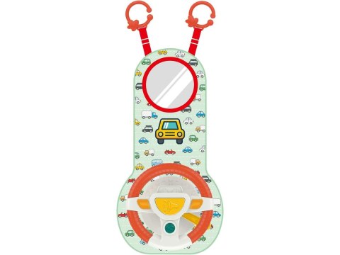 Zestaw Małego Kierowcy Edukacyjna KIEROWNICA DO SAMOCHODU Auta Interaktywna Mata