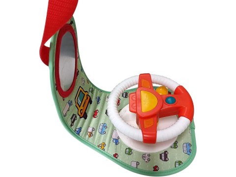 Zestaw Małego Kierowcy Edukacyjna KIEROWNICA DO SAMOCHODU Auta Interaktywna Mata