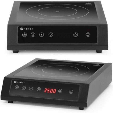 Kuchenka indukcyjna przenośna nastawna 1 pole grzewcze śr. 28 cm 3500 W