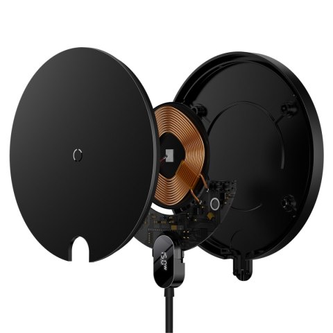 Ładowarka indukcyjna Digital LED Display Gen 2 15W USB-C - czarna