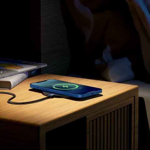 Ładowarka indukcyjna Digital LED Display Gen 2 15W USB-C - czarna