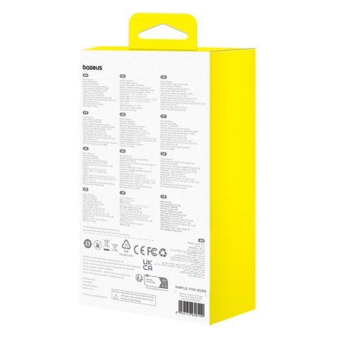 Powerbank 20000mAh Airpow 20W z kablem USB-A - USB-C 50cm - niebieski