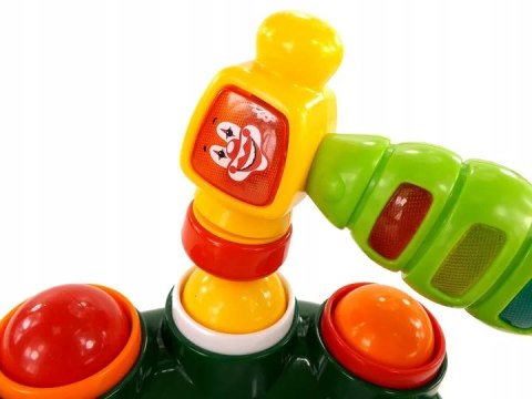 Dinozaur Zbijak Piłeczek z Dźwiękami i Światłami | Interaktywna Zabawka Edukacyjna dla Dzieci 326