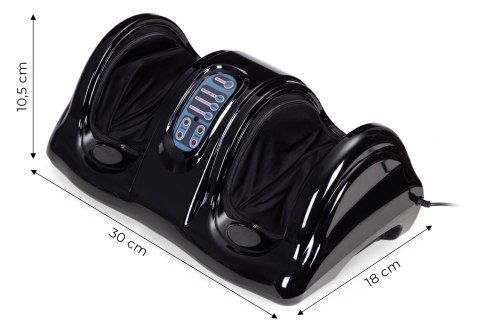 Masażer elektryczny do stóp i nóg z funkcją grzania refleksologia 4 tryby pilot 40W ModernHome