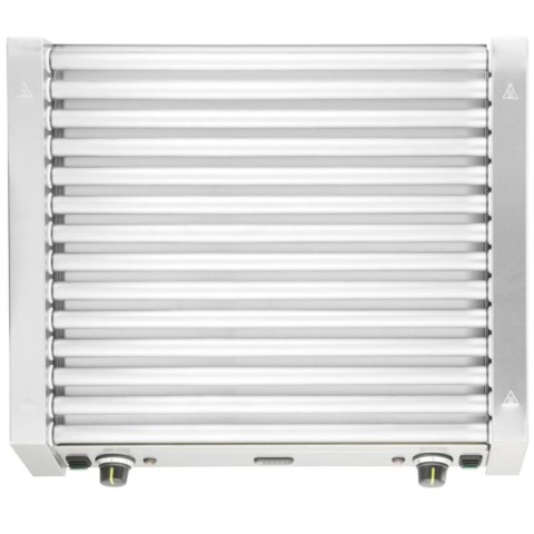 Podgrzewacz grill rolkowy do parówek hot-dogów dwustrefowy XL 14 rolek 65 cm 2000 W