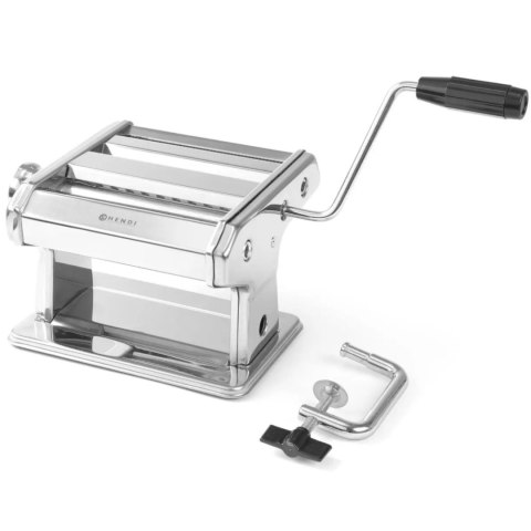 Ręczna maszynka urządzenie do makaronu tagliatelle fettuccine do 140mm Hendi 224830