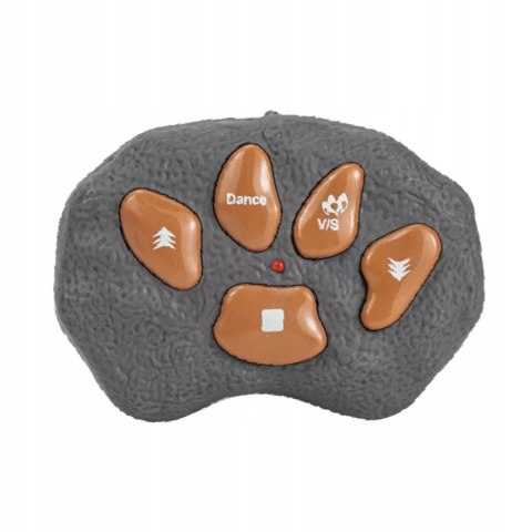 Dinozaur zdalnie sterowany Tyranozaur pilot dźwięki I światła 5221