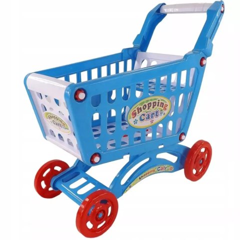 Duży wózek koszyk na zakupy akcesoria 28el. 10N