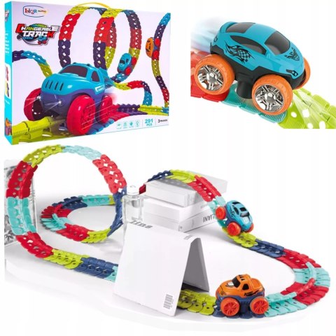 Magiczny tor 291el. - elastyczny tor z autkiem LED dla dzieci