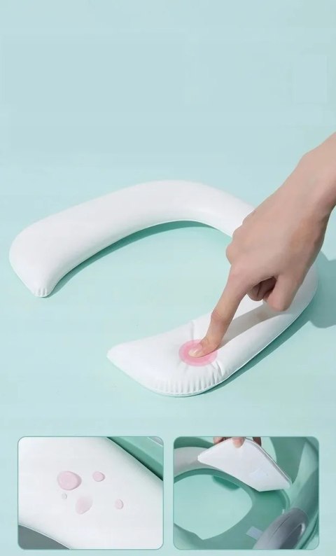 Nakładka sedes drabina siedzisko antypoślizgowa różowa