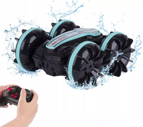 Samochód terenowy RC z opaską gestów - auto, wodoodporny, LED