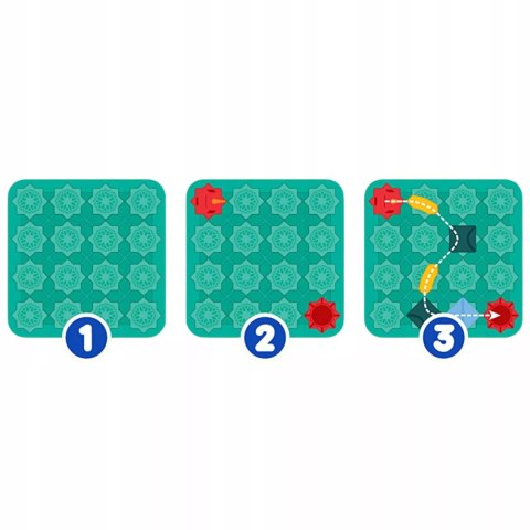 Układanka tor budowanie drogi trasy labirynt gra logiczna edukacyjna BS779