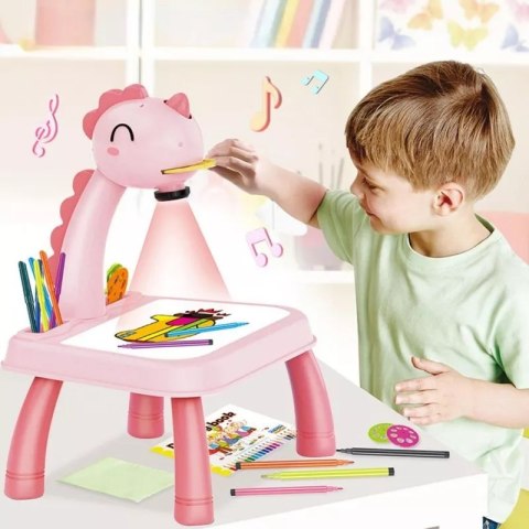 Zestaw 3 projektorów dla dziewczynki zabawka kreatywna do rysowania