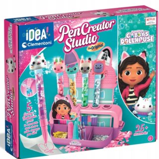 Clementoni Zestaw Kreatywny Fabryka Długopisów Koci Domek Gabby