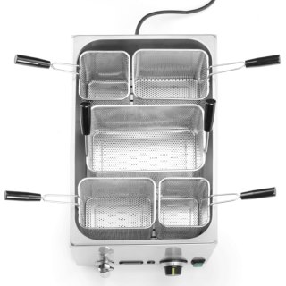 Makaroniarka warnik urządzenie do gotowania makaronu 5 koszy 25 l 3500 W