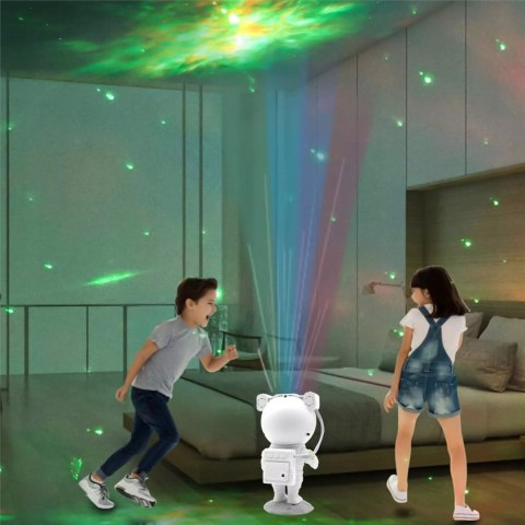 Projektor gwiazd lampka rzutnik nieba astronauta pilot A2780