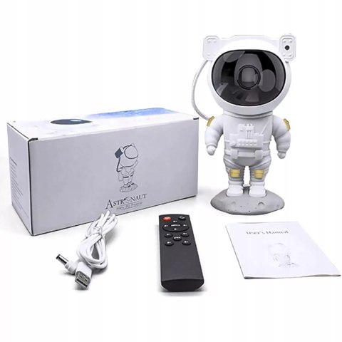 Projektor gwiazd lampka rzutnik nieba astronauta pilot A2780