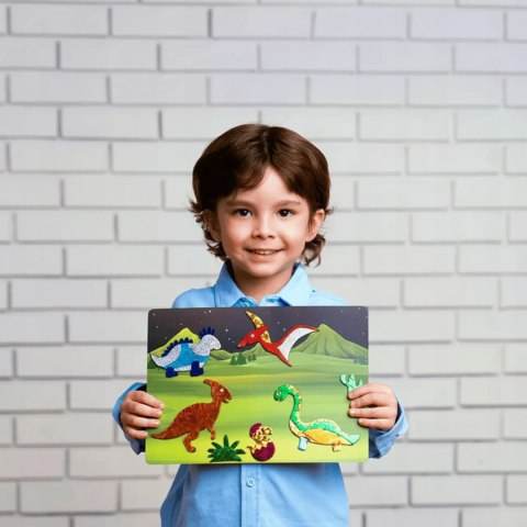 Skillmatics Foil Fun zestaw Kraina dinozaurów Trefl 62606