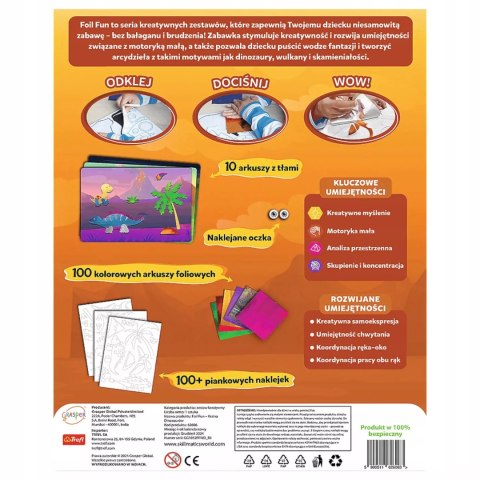Skillmatics Foil Fun zestaw Kraina dinozaurów Trefl 62606
