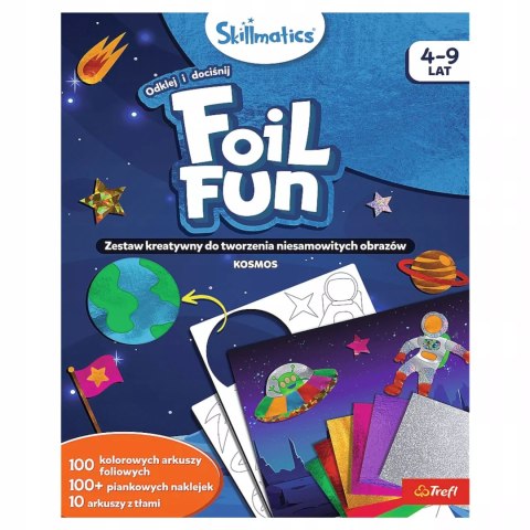 Skillmatics Foil Fun zestaw kreatywny kosmos Trefl 62603