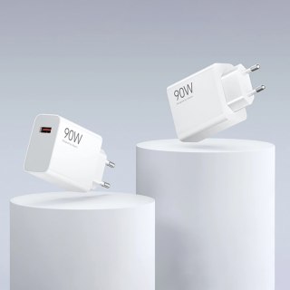 Ładowarka sieciowa Xiaomi HyperCharge Combo USB-A 6.1A 90W z kablem USB-C - biała