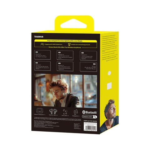 Słuchawki bezprzewodowe z ekranem Bowie M2s Ultra TWS - czarne