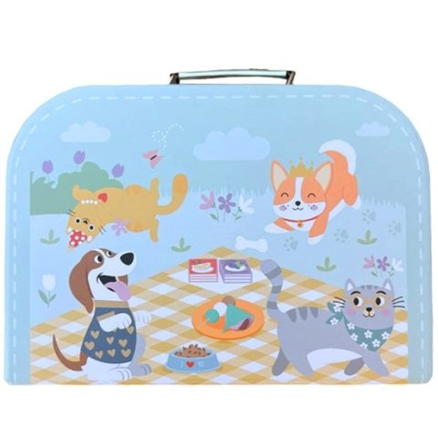 TOOKY TOY Zestaw Piknikowy Owoce do Krojenia Zestaw Śniadaniowy