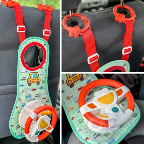 WOOPIE BABY Kierownica Interaktywna Do Samochodu Zestaw Małego Kierowcy