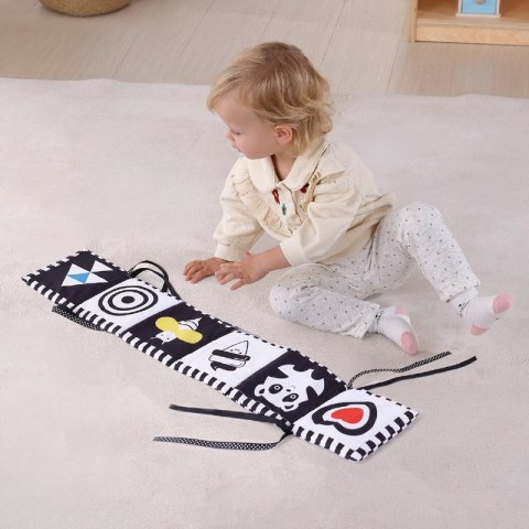 WOOPIE GREEN Box Pudełko XXL Montessori Edukacyjne 7w1 Sensoryczne 0-2 Miesiące 18el. FSC