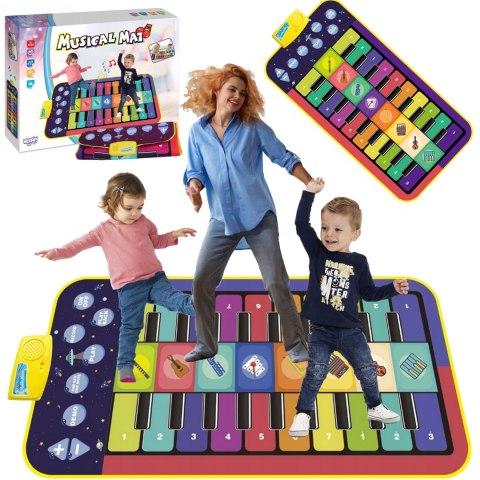 Interaktywna Mata Muzyczna do Tańczenia XXL