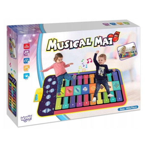 Interaktywna Mata Muzyczna do Tańczenia XXL